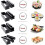 Sushi Maker Kit 10 Complete Sushi Making Set DIY Sushi Set For 4