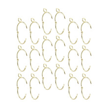 Curtain Clip Drapery Eyelet Rings Sliding Windows Curtains Home Decor Shower Decorative Rod