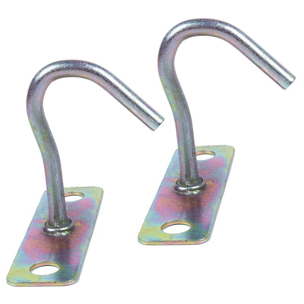 2X Fan Fixture Metal J Shaped Ceiling Mount Hook Hanger 80Mm Height 9395123319155