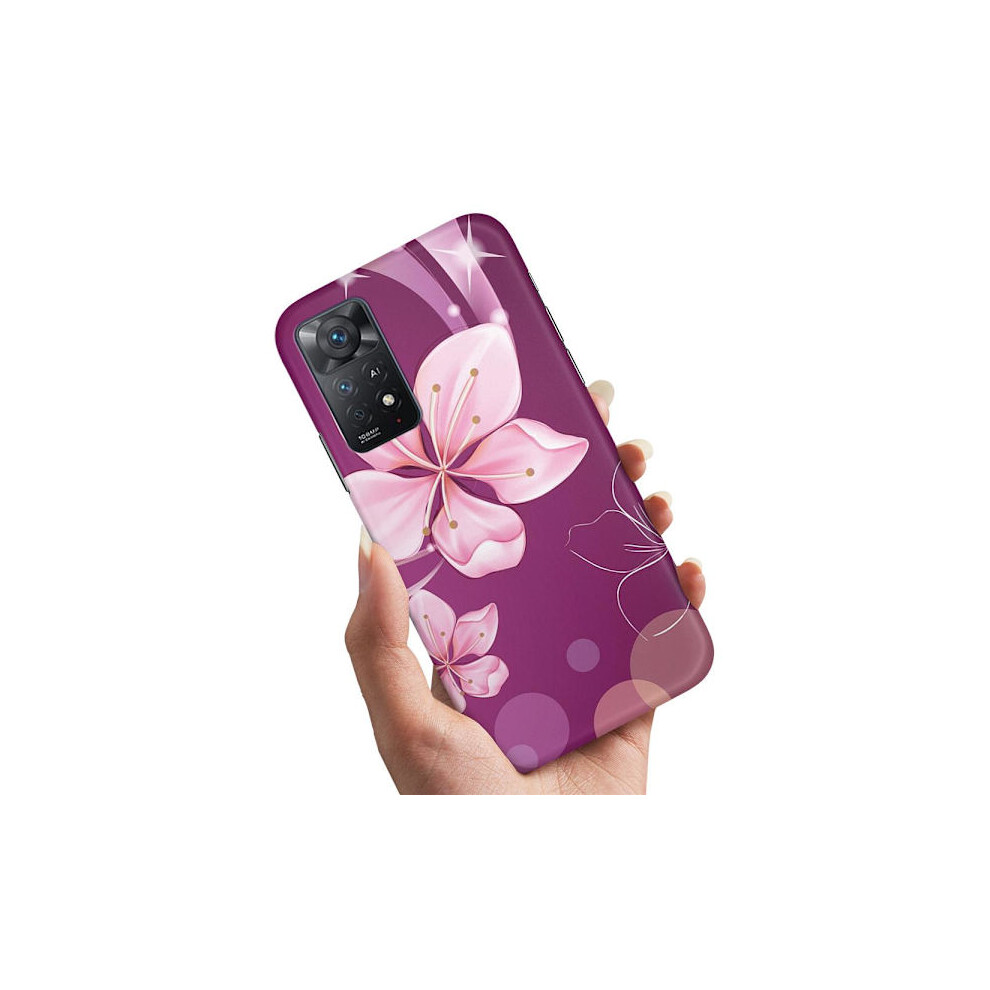Compatible With Xiaomi Redmi Note 11 - Case/Mobile Case Flower White 9395123318790