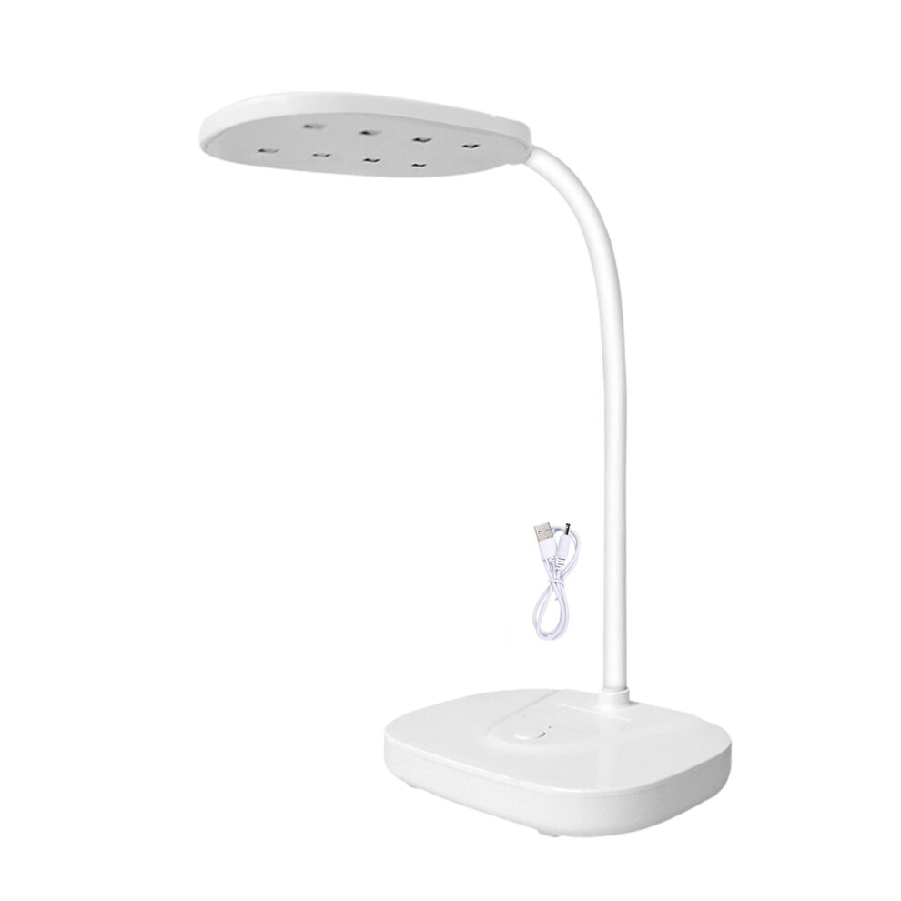 Hesroicy Nail Light USB Charging Foldable Adjustable LED Folding Phototherapy Lamp Nail Salon