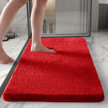 maxiaoxia Home Badkamer Deurmatten Effen Kleur Badkamer Absorberende Antislip Matten Dikke Vezel Vloermatten Middelgroot Binnen Deurmat Toilet Badmat