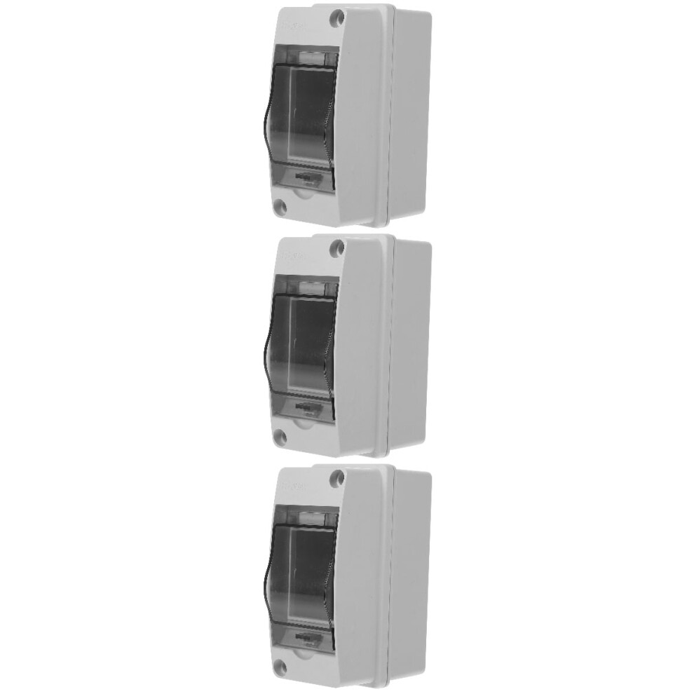 3Pcs Power Distribution Junction Box 2-Way Distribution Protection Box Electrical Box (2 Way) 9395123319421