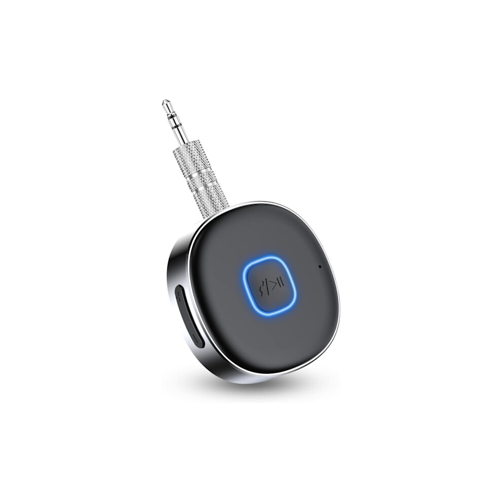 Bluetooth Aux Adapter For Car, Wireless Bluetooth 5.0 Receiver For Car, Headphones, Hands-Free Calls, Dual Connection, 16 Hours Playtime, One Size 9395123424521