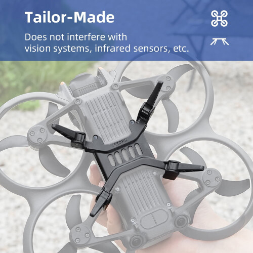 Σύστημα προσγείωσης για DJI Avata2Drone, εκτεταμένα πόδια προσγείωσης, αύξηση ύψους, 1