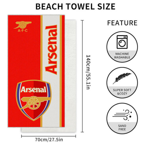 Arsenal FC Pulse törölköző 1