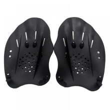 Prettyui Frog Hand Shape Palm-shaped Adjustable Silicone Swimming Hand Paddle Water Swimming Practice Correction Practice Tool