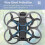 Σύστημα προσγείωσης για DJI Avata2Drone, εκτεταμένα πόδια προσγείωσης, αύξηση ύψους, 4