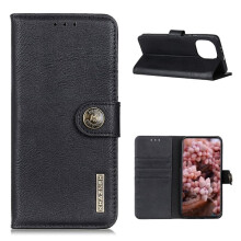 Étui portefeuille KHAZNEH noir compatible avec Xiaomi Mi11