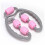 Rolos de Massagem - Acupuntura para Braços e Pernas Rosa 1