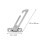 4pcs Window Stopper Window Lock Latch Concealed Window Restrictor Lock 3