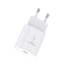 Chargeur rapide Marvelle compatible avec iPhone 11/12/13/14 USB-C 20W Blanc