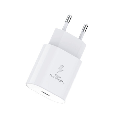 Chargeur rapide Marvelle compatible avec iPhone 11/12/13/14 USB-C 20W Blanc