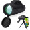 Monocular binoculars, 80x100 high-performance prism binoculars, with smartphone holder & tripod 1