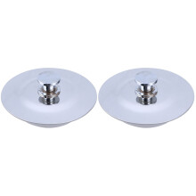 Tapón de desagüe para bañera/bañera (2 piezas)