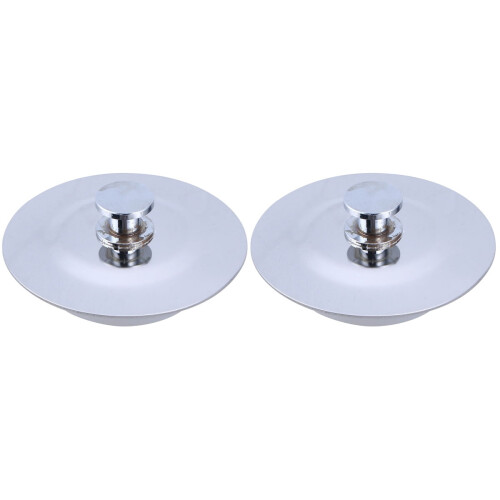 Bath2PCS Πώμα Αποχέτευσης Κουζίνας Μπάνιου Στεγανοποίηση Φίλτρου Μπάνιου