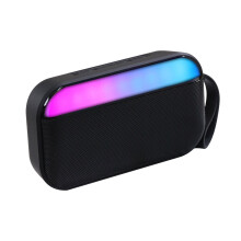 Caixa de Som Bluetooth Retrô Gnobogi, Mini Sem Fio com Graves Potentes, Som Estéreo Nítido, Portátil, FM, USB, SD, AUX, Compatível com