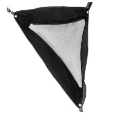 IMCBSTT Alimentador de Canto para Cavalos, Saco de Feno Profundo para Cabras com Fundo de Tela e Fechos de Pressão para Reboque de Cavalos, Preto