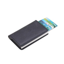 Korttikotelo RFID- ja NFC-suojauksella - Valitse väri! Tummansininen