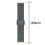 Nylon horlogebandje, compatibel met Fitbit Versa3/4, grijs. 3