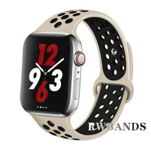 Sportovní náramek kompatibilní s Apple Watch 46 mm 44 mm 40 mm 38 mm 41 mm 45 mm 49 mm, Prodyšný řemínek pro iWatch Series 10 9 8 7 6SE 5