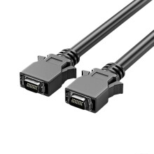 Câble de transmission de signal SCSI CN14/20/26/36/50MDR mâle-mâle compatible avec les lecteurs de bande et les scanners, 1,5 m - Connecteur