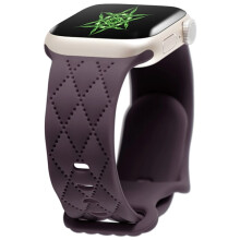 Silikonový řemínek Nytt kompatibilní s Apple Watch 41 mm, 40 mm, 45 mm, 44 mm, 49 mm, 46 mm, 42 mm, pro Ultra2, SE, Series 10-5, barva Dark Cherry