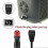 2m 12V Car Refrigerator Cigarette Cable Compatible with Waeco Refrigerator Connector, Cooler Charging Replacement Cable 4