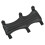 Schwarze PU-Leder-Schößchenarmprotektor, 22 cm x 8 cm, universell 14