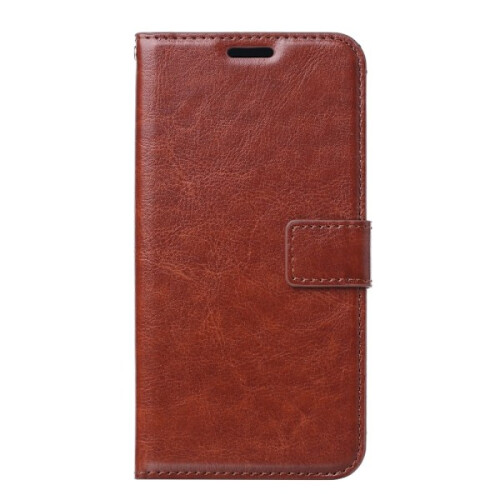 Étui portefeuille compatible avec iPhone 12 Pro Max - Marron 1