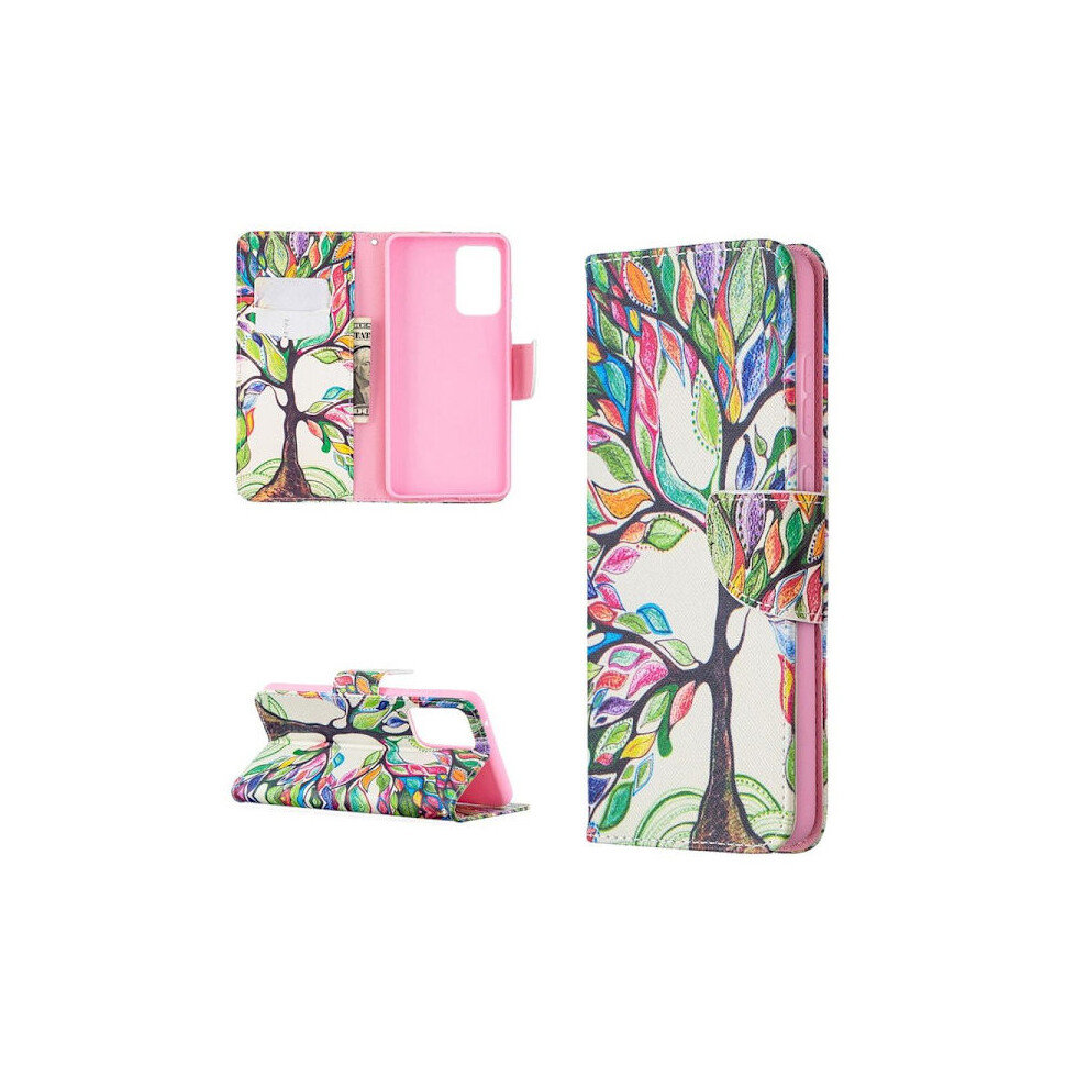 Wallet Case Compatible With Samsung Galaxy A23 – Colorful Tree 9395123522838