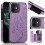 Étui antichoc Flippr V2 - Violet, compatible avec iPhone 12 Mini. Porte-cartes à 3 compartiments. 4