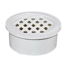 Tubo de drenaje de PVC de 50-200 mm, desagüe de piso empotrado, tapa de desagüe de piso de balcón