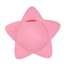 Tapa de desagüe de rebosadero para bañera Kripyery con forma de estrella de mar, 5 ventosas, de silicona, para baño.