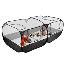 ACOUTO Hühnerstall, Hühnerauslauf, Stoff für Hühner, Kaninchen, Enten und andere Haustiere