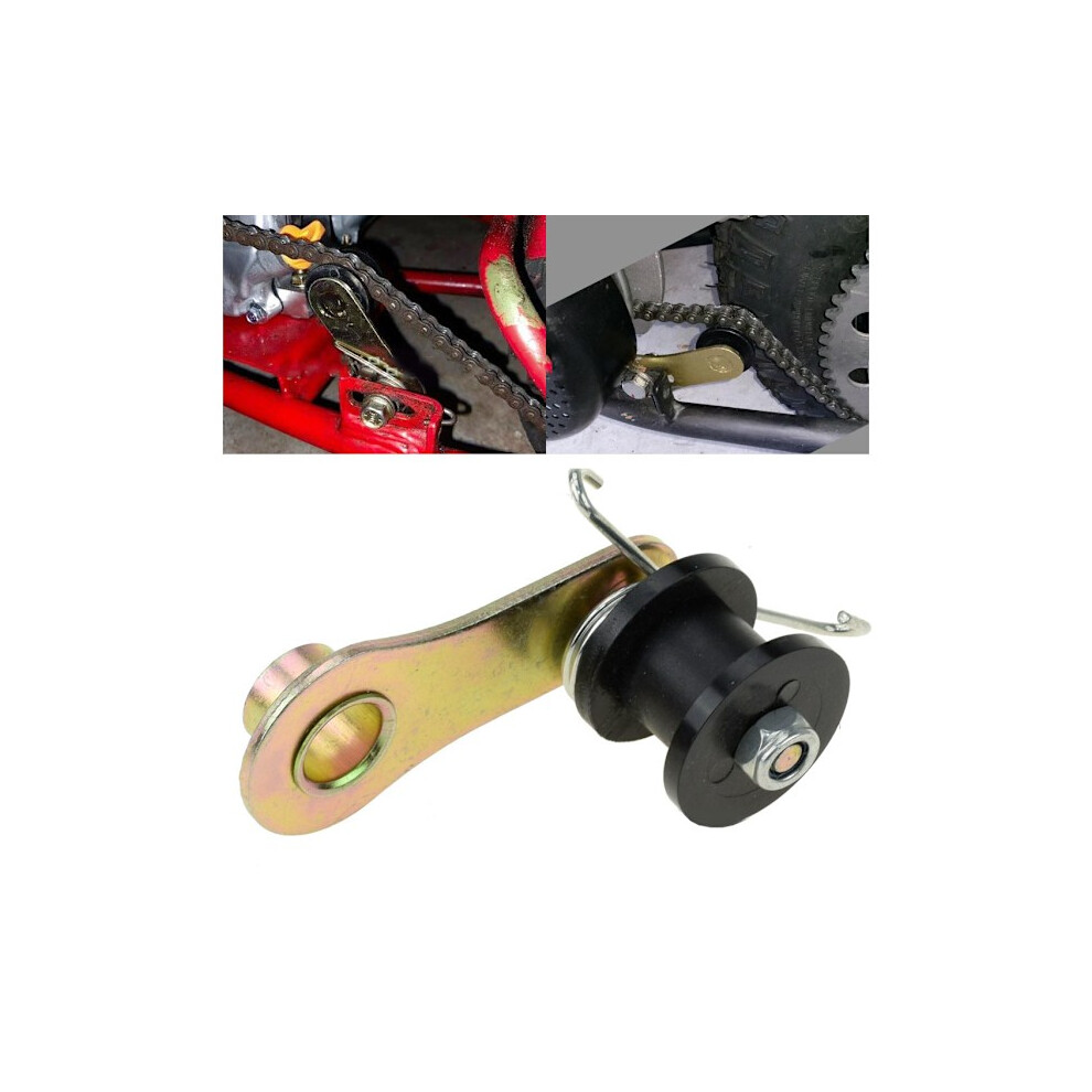 Motorcycle Mini Bike Chain Tensioner Replacement With Rollers+Spring 9395123621500