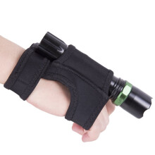 1Pcs Diving Torch Arm Holder Flashlight Glove, Adjustable Wrist Strap Dive Light Holder Diving Accessories for Underwater Torch (Without Torch)