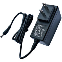Adaptador AC/DC UpBright compatível com o carregador de bateria do carro elétrico Lamborghini licenciado Kidzone Kids 12V, cabo de alimentação e