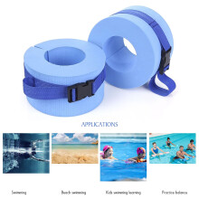 ZTGD 2Pcs Swimming Water Exercise Aerobics Aquatic Buoyancy Ankle Arm Wrist Cuffs