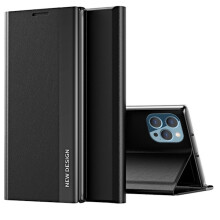 Kompatibilné s puzdrom iPhone 14Pro - zrkadlovo lesklý luxus s plnou ochranou čierny