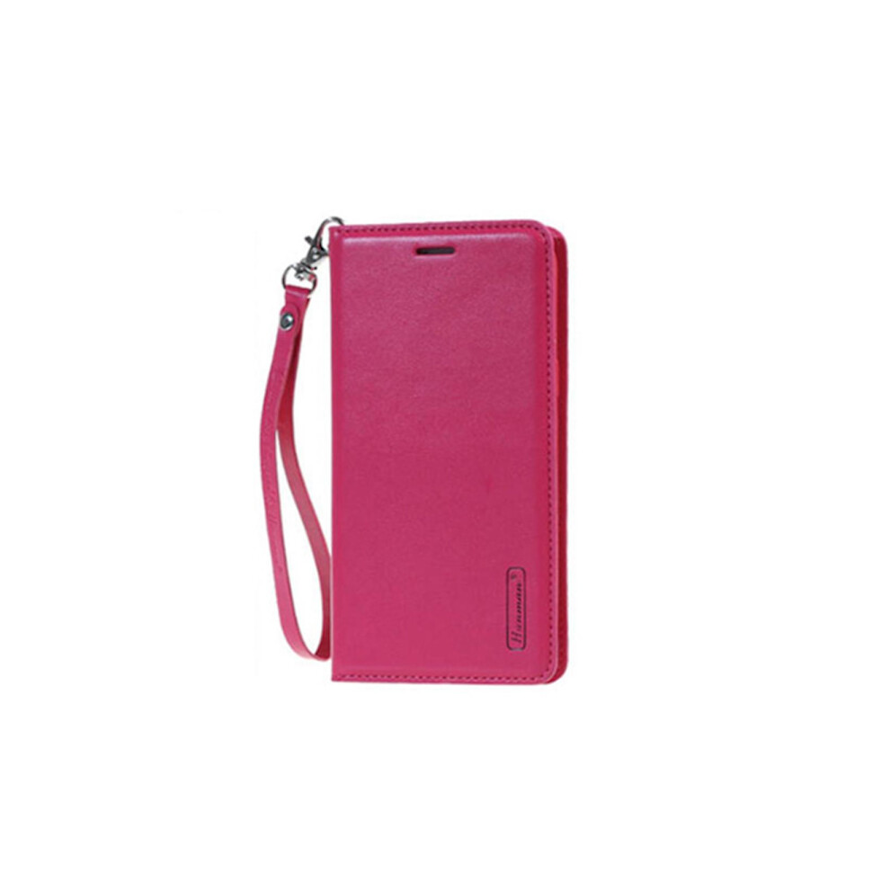 Compatible With Iphone 12 - Elegant Practical Hanman Wallet Case Rose Red 9395123623153