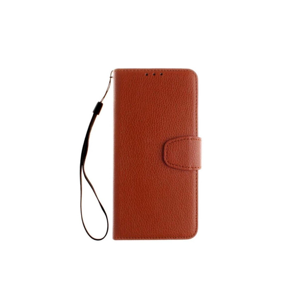 Compatible With Huawei P8 Lite - Stylish Wallet Case From Nkobee Brown 9395123623498