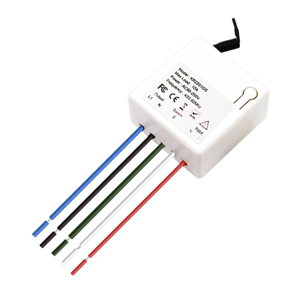 Mosiee Portable Rf Wireless Light Smart Switch Power Relay 90-250V, 433Mhz 9395123623597