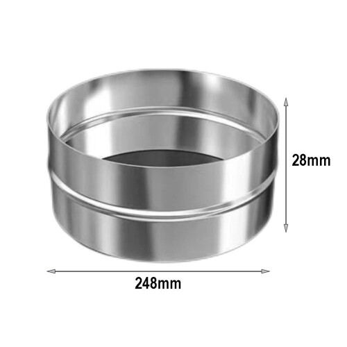 KDJ Range Hood Exhaust Pipe Extension Docking Straight-through Interface 1