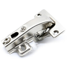 YULIJU  2 Pcs Blind Corner 90 Degree Kitchen Cabinet Concealed Angular Door Hinge Set Silver