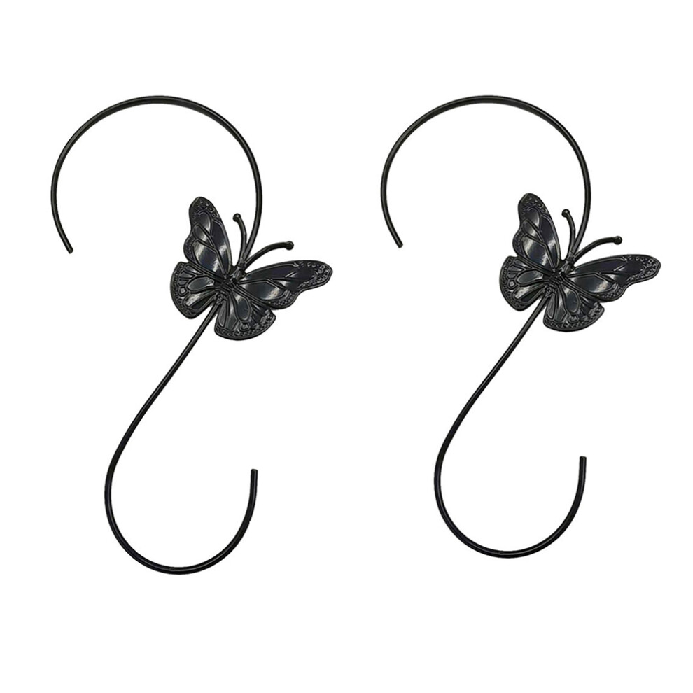 2Pcs Metal Tree Branch Hook, 12 Inch Premium Extra Thick S-Hooks For Bird Feeders And Baths And More - Outdoor Or Indoor Use 9395123623696