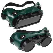 2pcs Welding Goggles Welder Eye Protection Glasses Flip-up Safety Glasses Welding Eyeglasses