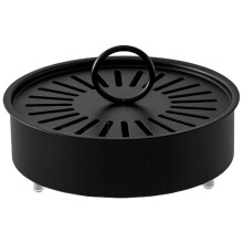 Eease metalen houder voor muggenspiralen, draagbare houder met handvat, brandveilige wierookbrander