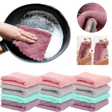 Lingettes absorbantes Miayilima Corals, torchons à vaisselle, chiffons pour évier, produits de nettoyage pour la maison et la cuisine