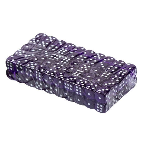 ZTGD100Pcs14mm χρωματιστό διαφανές ακρυλικό παιχνίδι ζάρια κλαμπ μπαρ αξεσουάρ πάρτι